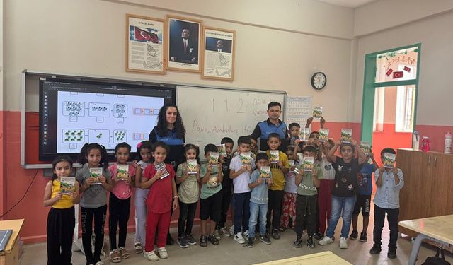 Cizre'de öğrencilere polislik mesleği tanıtıldı