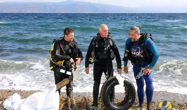 Daha yeşil bir Mudanya için temizlik yaptılar