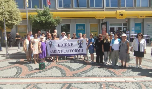 Edirne Kadın Platformu’ndan Narin Güran protestosu