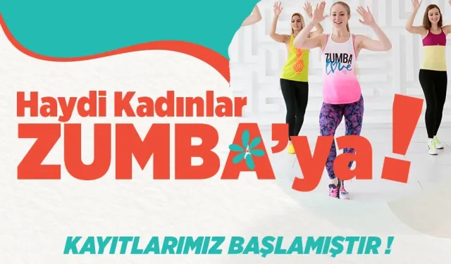 Kadınlar için zumba dersleri başlıyor