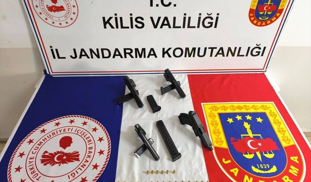 Kilis'te silah kaçakçılığı operasyonu