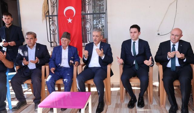 Mardin Valisi Tuncay Akkoyun, Nusaybin ilçesinde çeşitli ziyaretler gerçekleştirdi