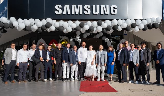 Samsung'un yeni Proje Çözüm Merkezi Antalya'da açıldı