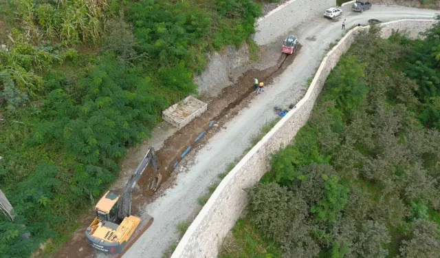 2 mahallede içme suyu sorunu tarih oldu