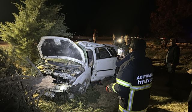 Adıyaman'da iki otomobilin çarpıştığı kazada 1 kişi öldü