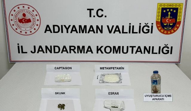 Adıyaman'da uyuşturucu operasyonunda 12 şüpheli yakalandı