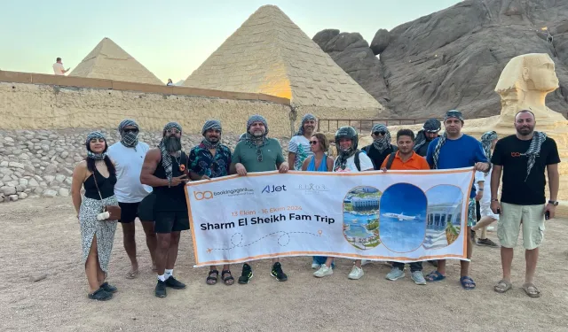 AJet, ilk Fam Trip’ini BookingAgora ile Sharm El Sheikh’e yaptı