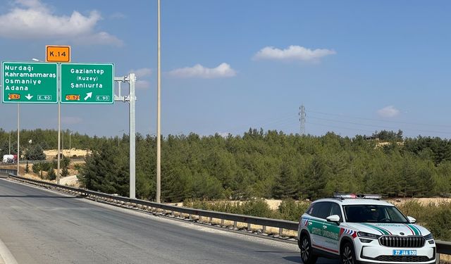 Gaziantep'te otoyol jandarması göreve başladı