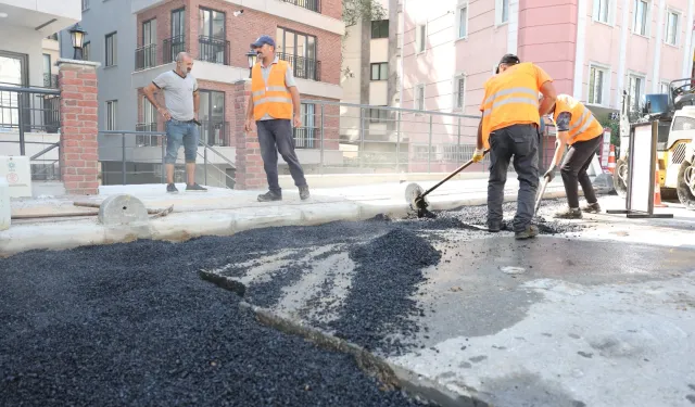 İstanbul Bakırköy'de mahalleliler talep ediyor, belediye yapıyor