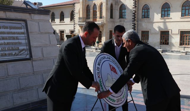 Kilis'te Muhtarlar Günü kutlandı