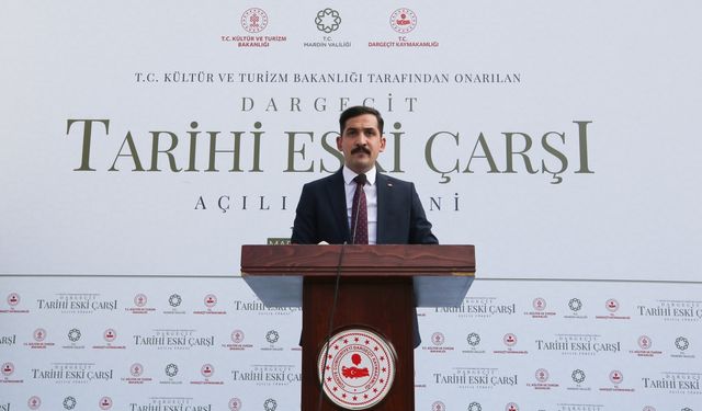 Mardin'de restore edilen 400 yıllık Süryani Çarşısı açıldı