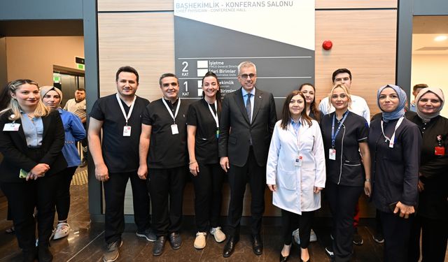 Sağlık Bakanı Memişoğlu, Gaziantep Şehir Hastanesini ziyaret etti: