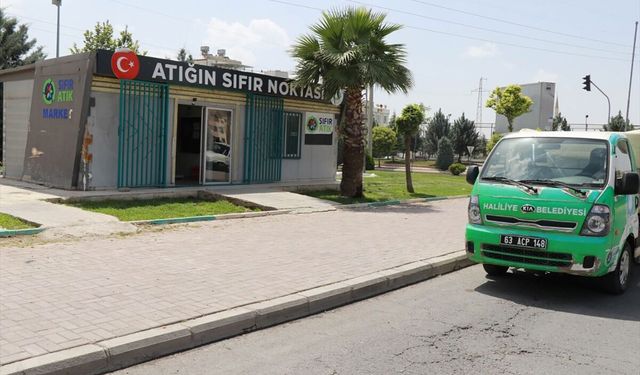 Şanlıurfa'da atıklar geri dönüşüme kazandırılıyor