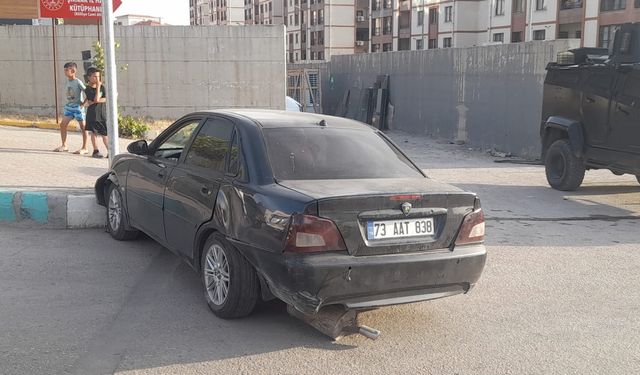 Şırnak'ta iki otomobilin çarpışması sonucu 9 kişi yaralandı