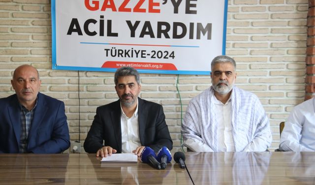 Yetimler Vakfı'ndan Gazze için yardım kampanyası