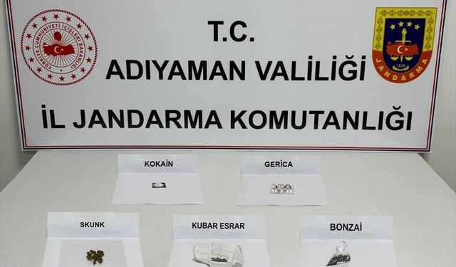 Adıyaman'da uyuşturucu operasyonunda 16 şüpheli yakalandı