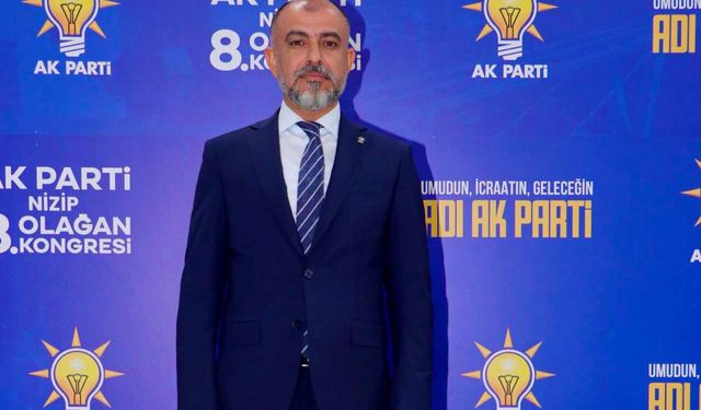 AK Parti Nizip İlçe Başkanı Karakuş yeniden göreve seçildi