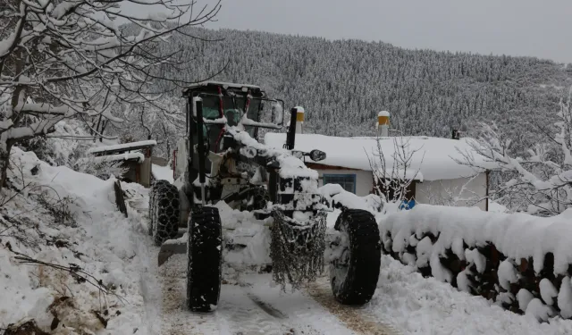 Artvin'de kar 125 köye ulaşımı kesti!