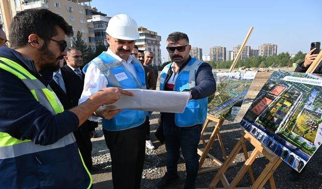 Vali Canalp'tan Yaşar Kemal Kent Ormanı'na Ziyaret