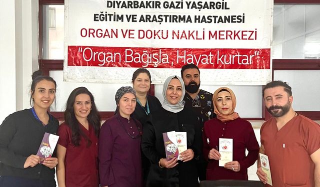 Diyarbakır'da Organ Bağışı Haftası kapsamında bilgilendirme stantları açıldı