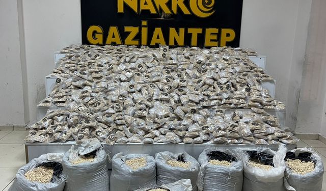 Gaziantep'te uyuşturucu operasyonunda 5 zanlı tutuklandı