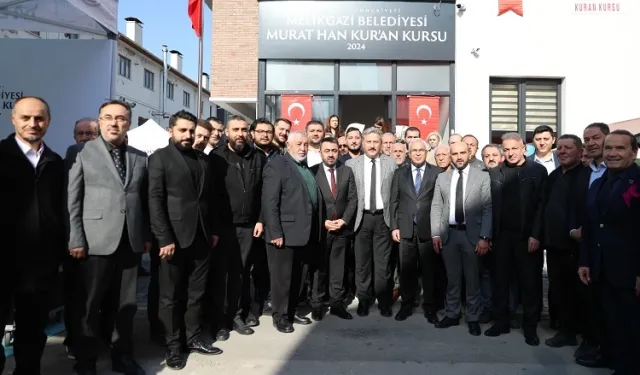 Kayseri Melikgazi'ye yeni Kur'an kursu