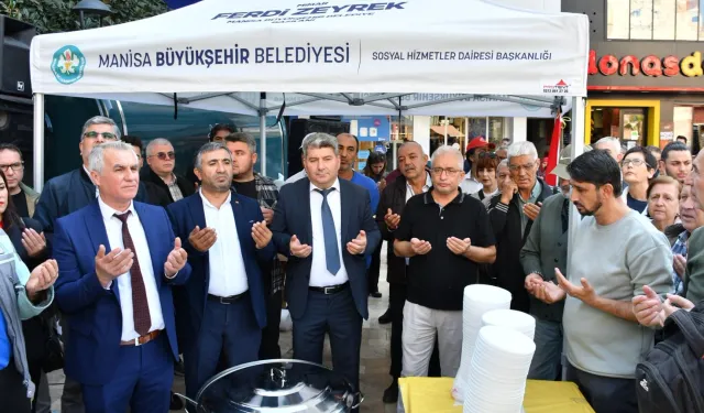 Manisa'da 3 bin kişilik keşkek hayrı