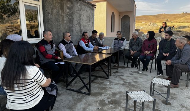 Siirt'te çiftçilere tarımsal üretim planlaması ile ilgili bilgilendirme