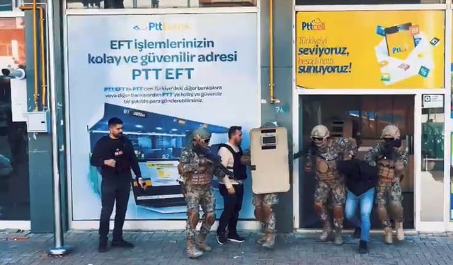 Şırnak PTT İl Müdürlüğünde rehine kurtarma tatbikatı yapıldı