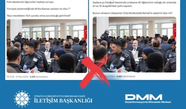 Yabancı uyruklular polis mi yapılıyor? Açıklama Dezenformasyon'dan geldi!