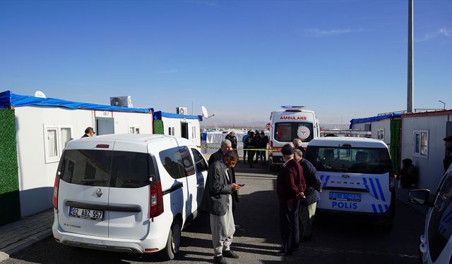 Adıyaman'da bir kişi yaşadığı konteynerde ölü bulundu