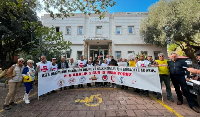 Aile hekimleri Bodrum’da yeni yönetmeliğe tepki gösterdi