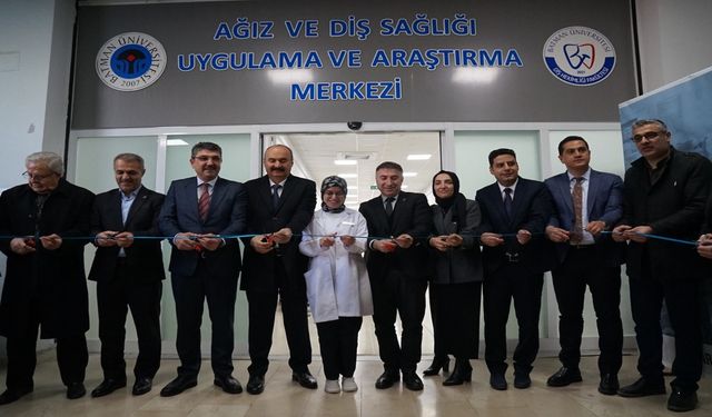 Batman Üniversitesi Diş Hekimliği Merkezi Açıldı