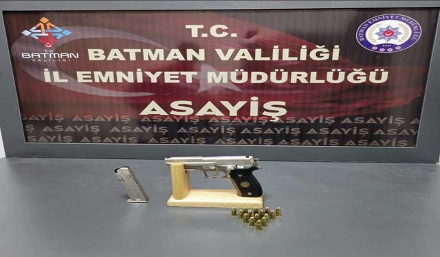 Batman'da Silahlı Saldırı Olayında Gözaltı