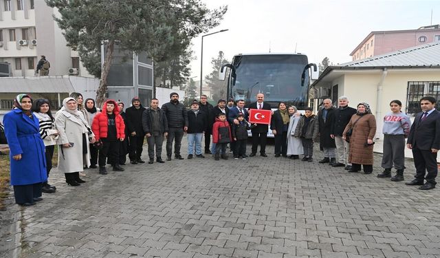 Şehit Aileleri ve Gazilerimiz Karadeniz’e Uğurlandı