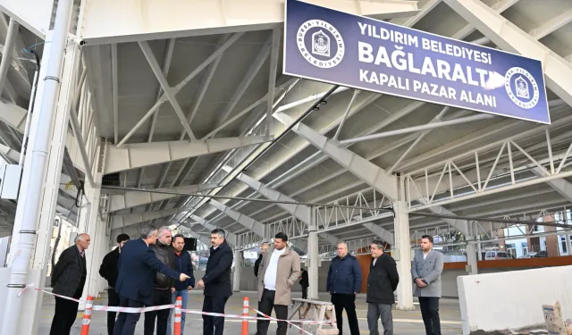 Bursa Yıldırım'da Bağlaraltı kapalı pazar alanı açılıyor