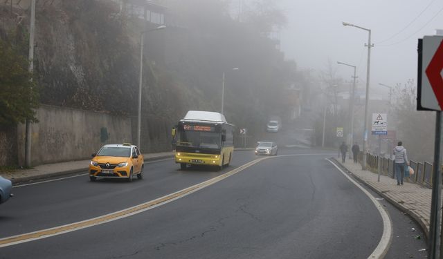 Diyarbakır ve Batman'da Sis Etkili Oldu