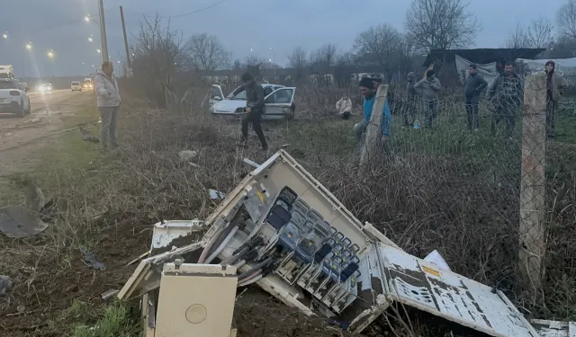 Düzce'de direksiyon hakimiyeti kaybetti! 1 yaralı