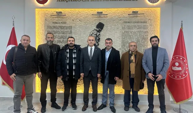 Düzceli gazetecilerden Akçakoca Kaymakamı'na ziyaret