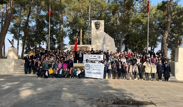 Gaziantep'te izciler Şahinbey Anıtı'nı ziyaret etti