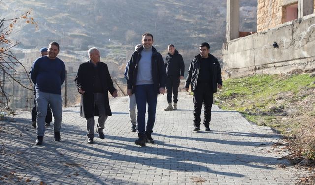 Hasankeyf Kaymakamı İmrak Palamut köyünü ziyaret etti