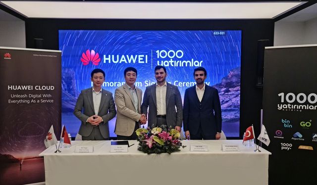 Huawei ve 1000 Yatırımlar Holding arasında stratejik işbirliği