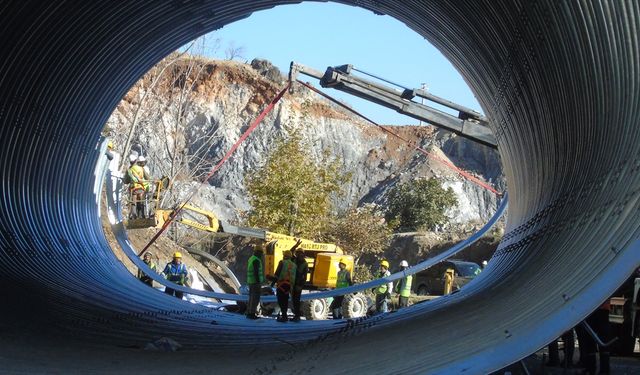 İslahiye'de tren yol tünel inşaatına başlandı