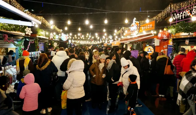 İstanbul Beylikdüzü'nde kış festivaline ilgi büyük