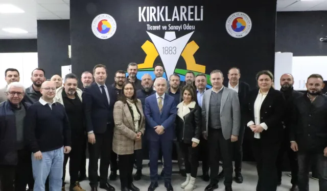 Kırklareli Valisi Turan'dan Kırklareli TSO'ya iade-i ziyaret