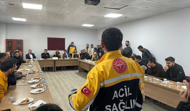 Mardin'de ambulans geçişleri için fermuar sistemi tanıtıldı