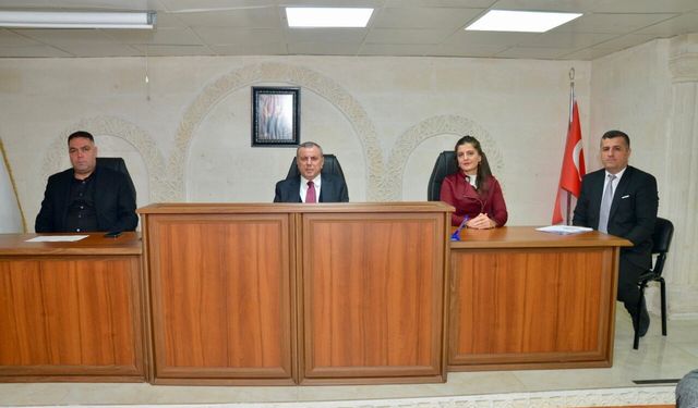 Midyat Belediyesi aralık ayı meclis toplantısı yapıldı