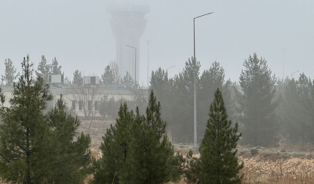 Şanlıurfa'da hava ulaşımına sis engeli