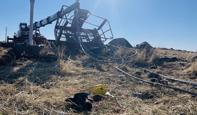 Şanlıurfa'da vincin devrilmesi sonucu 1 kişi öldü, 1 kişi yaralandı