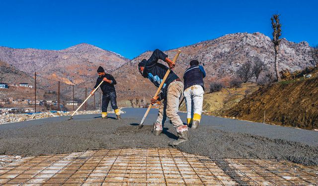 Sason'da Yücebağ-Kulp Yolu Hizmete Girdi